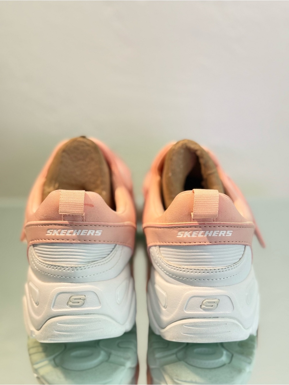 Skechers D'Lites 2 Y2K Pink Pastel Chunky Dad Shoes 8 Sneakers - Picture 2 of 10